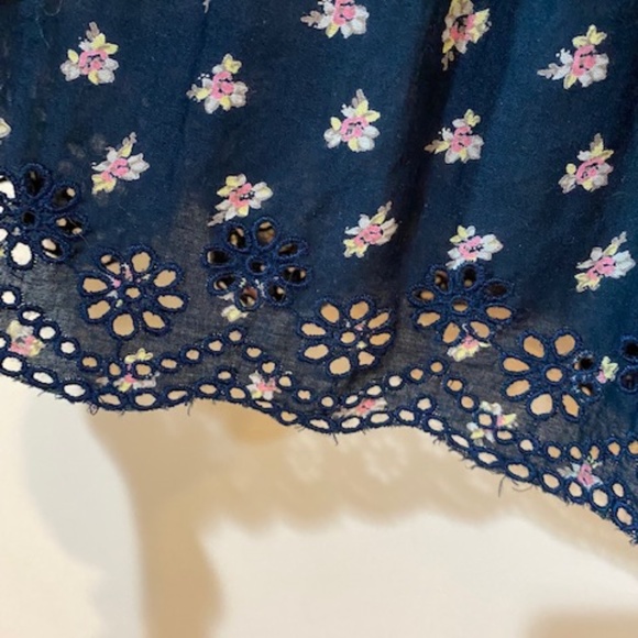 Ulla Johnson Flutter Sleeve Cotton Top Size 4 - Picture 7 of 7